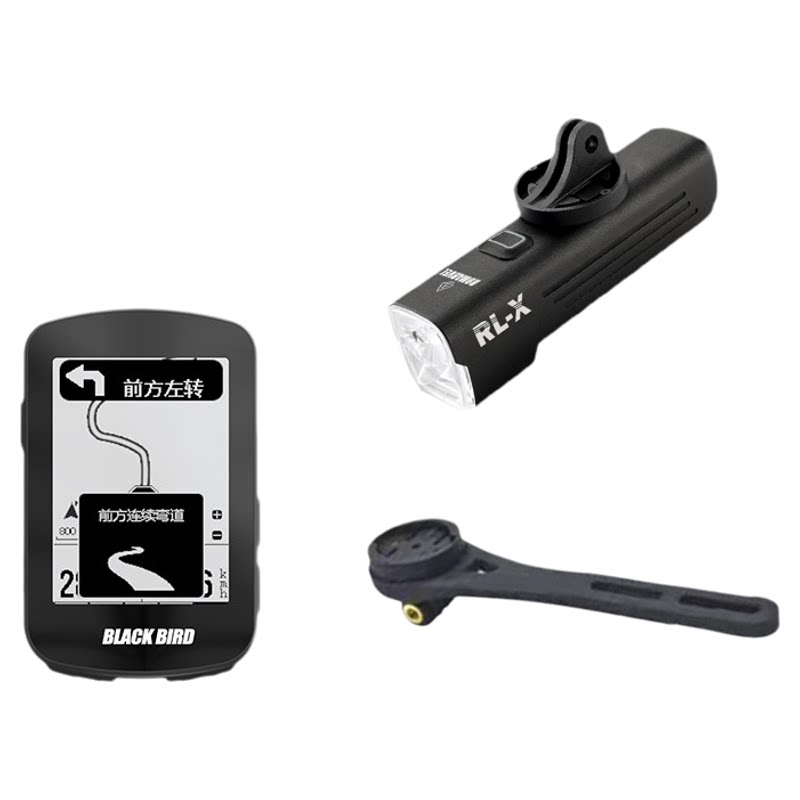 BlackBird黑鸟BB35自行车码表山地车智能骑行赛段爬坡电变导航