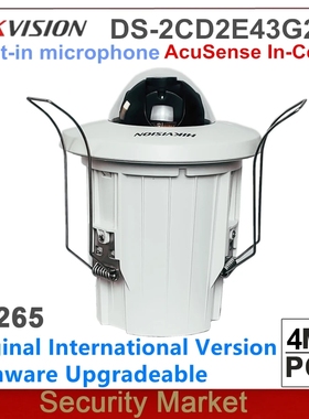 HIKVISION海康威视英文版 DS-2CD2E43G2-U 4MP AcuSense Camera