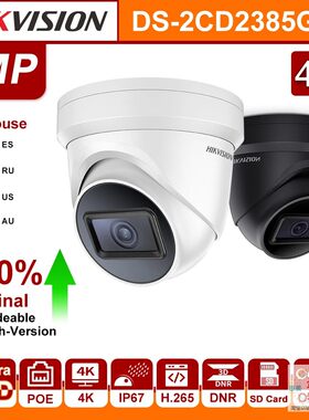 HIKVISION海康威视800万网络半球