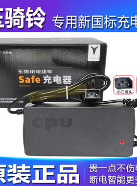 玉骑铃电动车充电器48V60V7220D/23D9620D108V20Ah原厂配套新正品