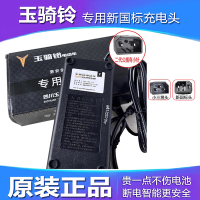 玉骑电动车石墨烯智能原装充电器