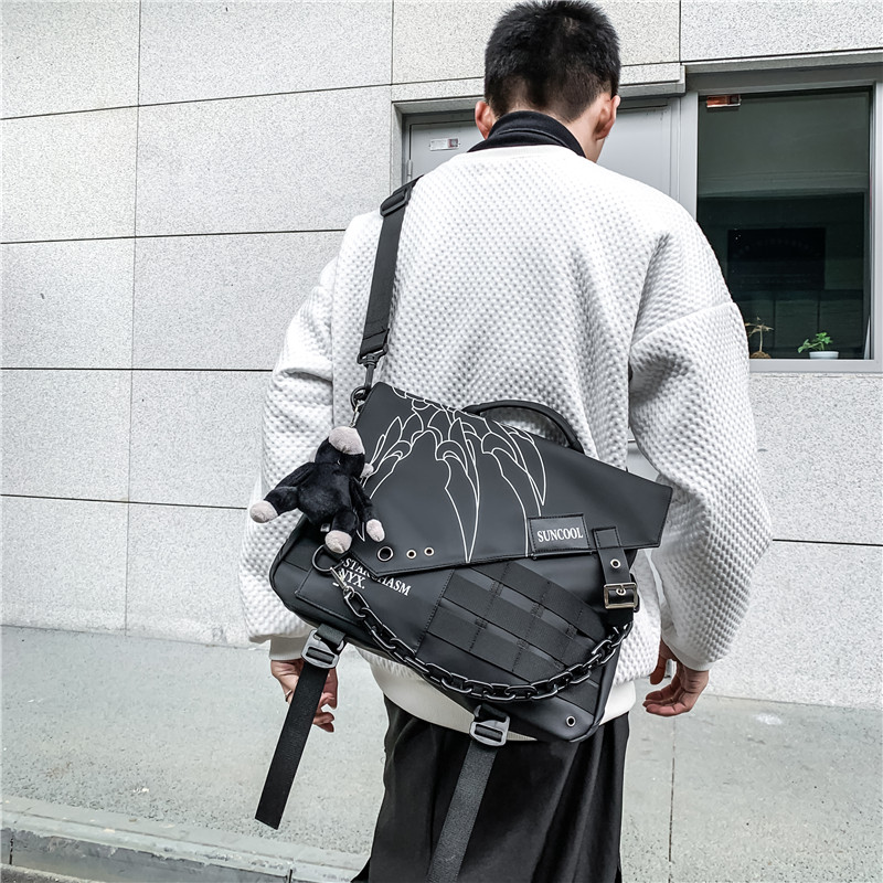 凡班日系大容量男生背包中性百搭