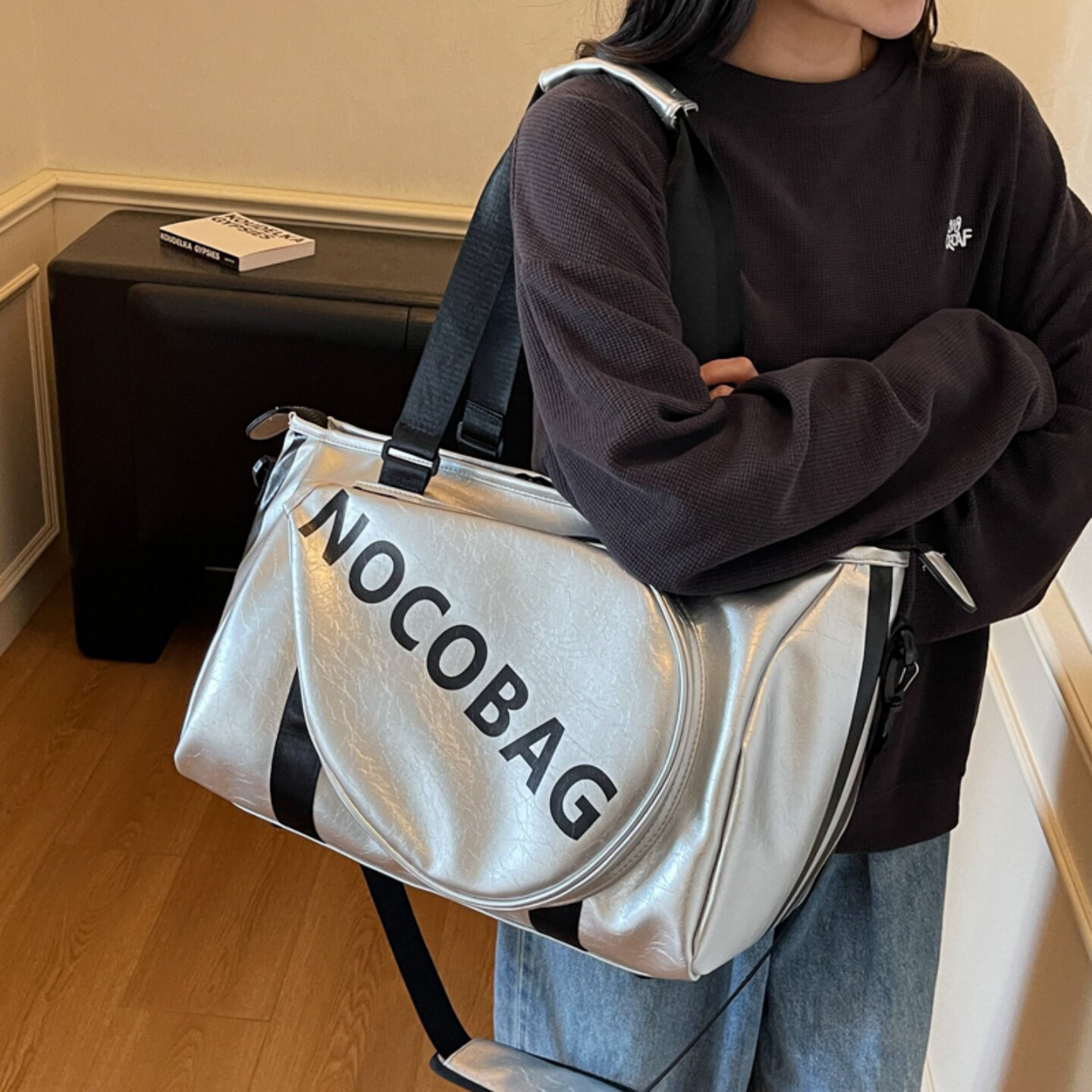 羽毛球包防水运动球拍袋健身手提包大容量男女单肩包旅行包行李包