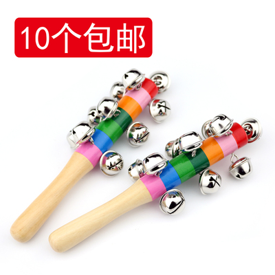 彩虹棒婴儿打击乐器宝宝奥尔夫