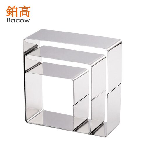 不锈钢正方形圆形慕斯圈蛋糕模具