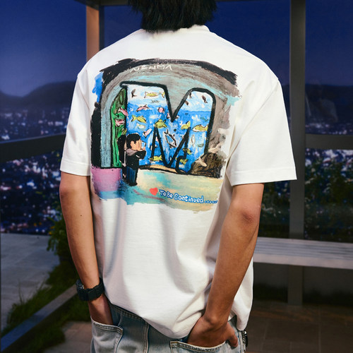 MEDMXNewmasus联名水族馆短袖