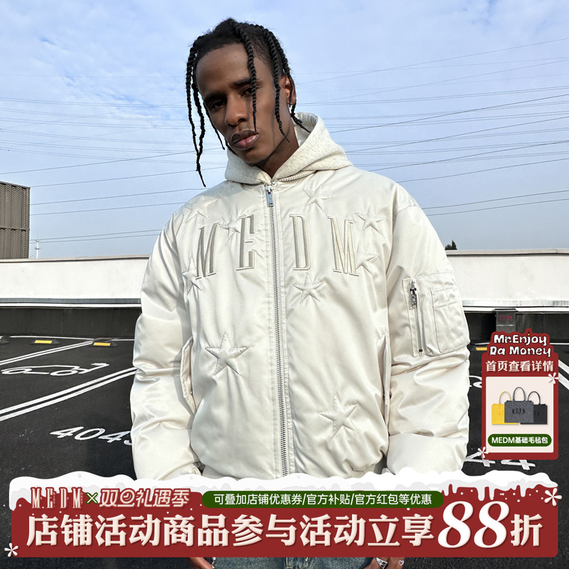 MEDM国潮常规领标准MA1羽绒服
