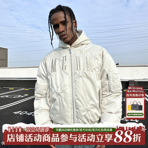 MEDM国潮常规领标准MA1羽绒服
