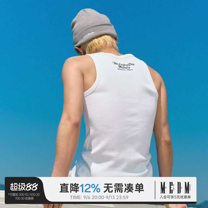 MEDM26SS工字背心男版夏季图片