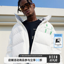 【王鹤棣同款】 MEDM90鸭绒国潮字母刺绣保暖立领羽绒服冬季外套