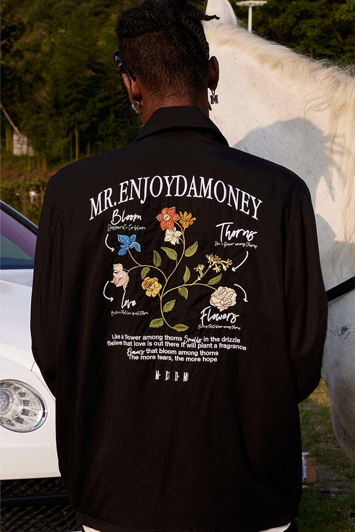 medm国潮街头春季袖口夹克外套