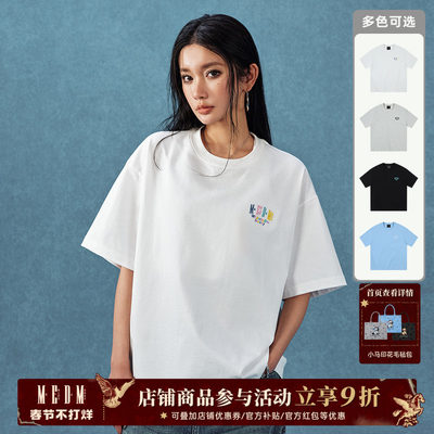 MEDM25SS基础刺绣短袖T恤