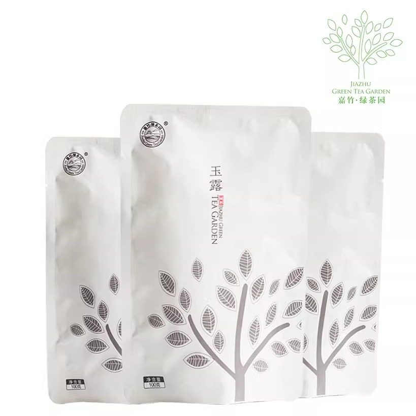 嘉竹绿茶园2026新绿茶 玉露100g袋装 办公自饮用绿茶 满百包邮