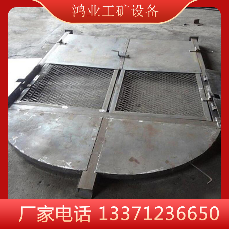 鸿业MFHSL1.6*1.8m防火栅栏门 矿用防火栅栏两用门主变电所防火用