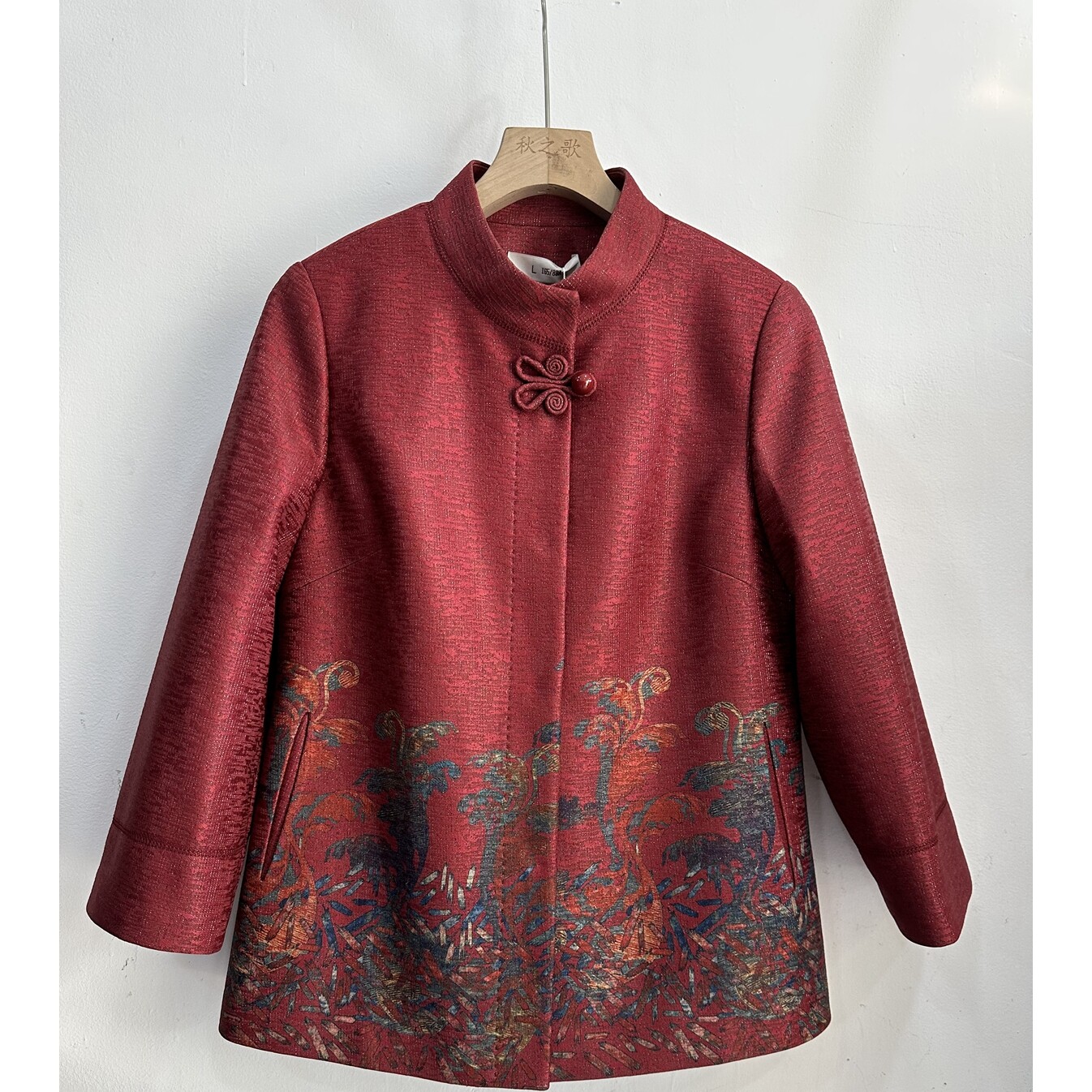 福太太Q14015奶奶秋装上衣中老年妈妈春秋天唐装外套80老太太衣服