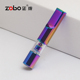 ZOBO正牌循环可清洗金属烟嘴拉杆过滤两用女士细烟烟嘴带便携盒