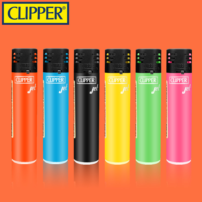 西班牙clipper可利福防风打火机充气直冲一次性男士打火机烟具