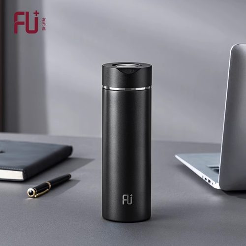富光FU+茶水分离保温杯男316不锈钢便携大容量泡茶杯高档商务水杯