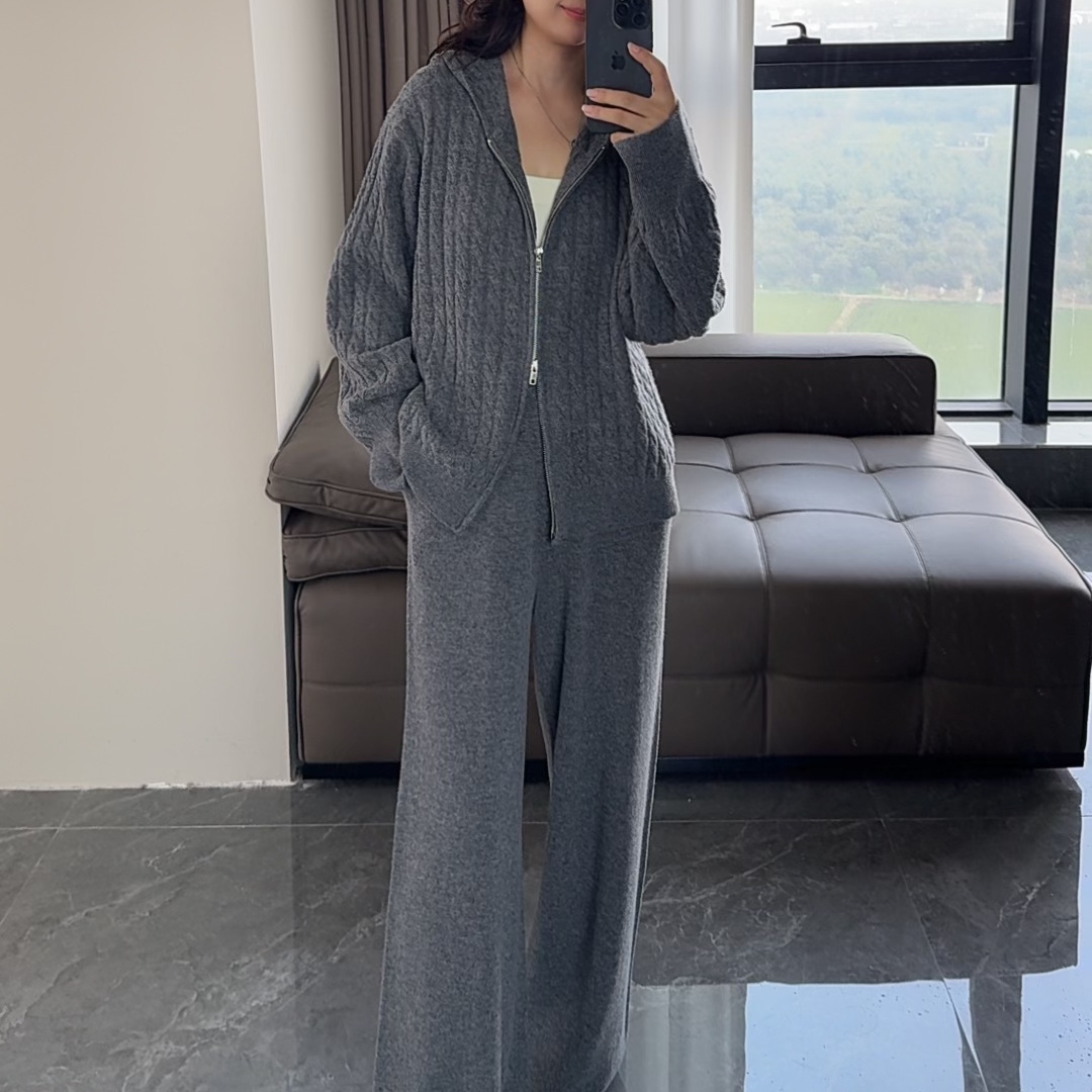 BENYI老钱松弛美利奴羊毛套装