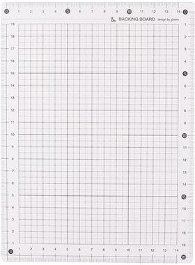 巨门画画网格刻度防滑写字垫板