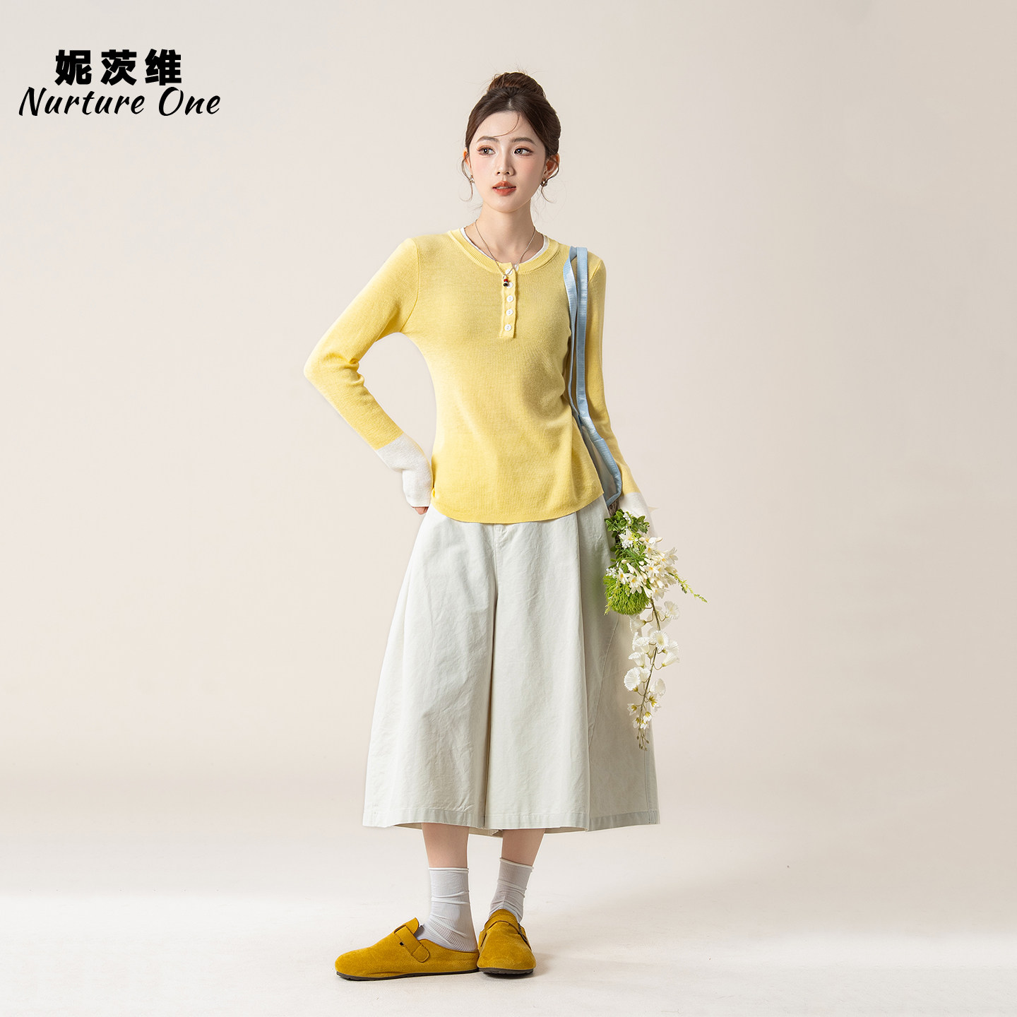 妮茨维【2.1 20:00春季新品】前4小时6折 限50件！鹅黄针织,女装/女士精品,毛针织衫,淘宝优惠券,粉丝福利购,淘宝优惠卷