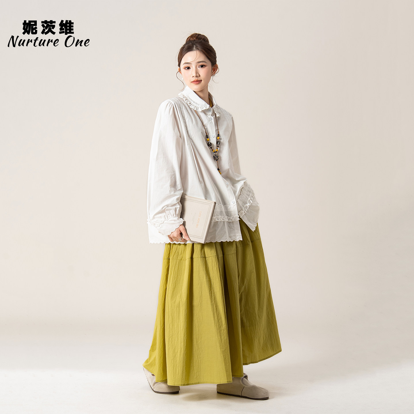 妮茨维【2.1 20:00春季新品】前4小时6折 限50件！纯白絮语,女装/女士精品,衬衫,淘宝优惠券,粉丝福利购,淘宝优惠卷