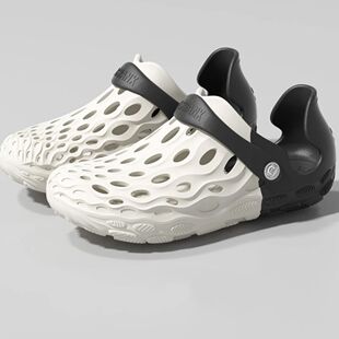 包头居家镂空增高沙滩夏季 66365 76365拖鞋 洞洞鞋 外出轻便溯溪鞋