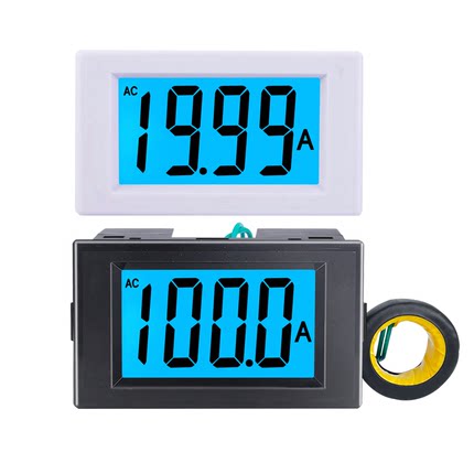 数显数字交流电流表1a2a20a50a100a200a检测显示D85-240T带互感器