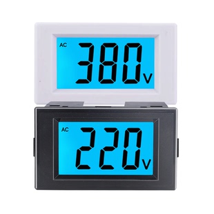 交流數(shù)顯數(shù)字電壓表單相220v110v三相380v檢測顯示器D85 120