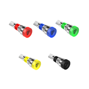 2mm 4mm香蕉插座面板铜接线柱灯笼测试端子香蕉母插头孔