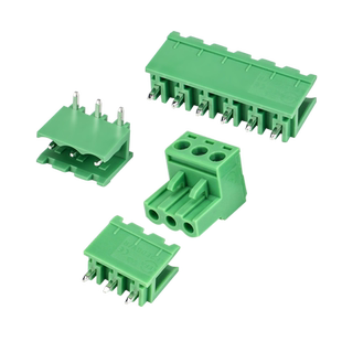 KF2EDGR-5.08绿色环保插拔式PCB板接线端子2 3 4 5 6 10P直针弯针