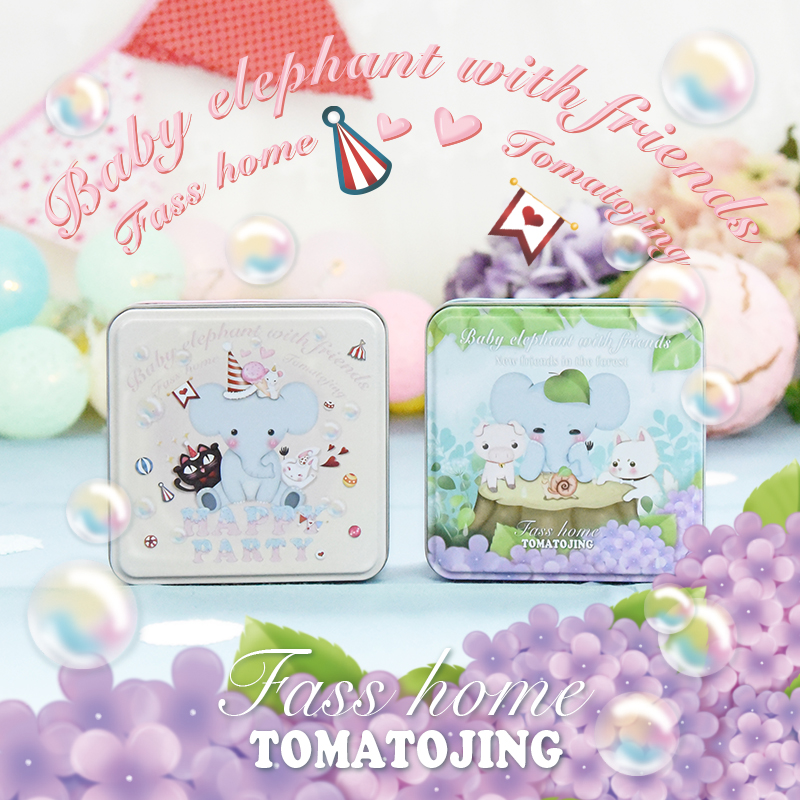 fasshome马口铁小清新风喜糖盒子