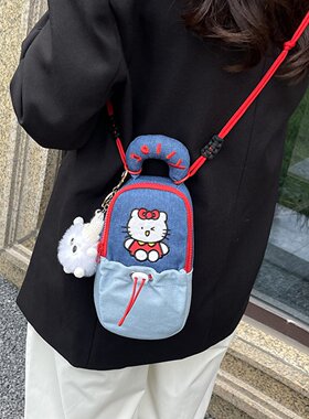 卡通手提笔袋ins高颜值口红包