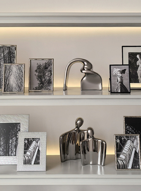 轻奢ins风相框摆台装饰品摆件