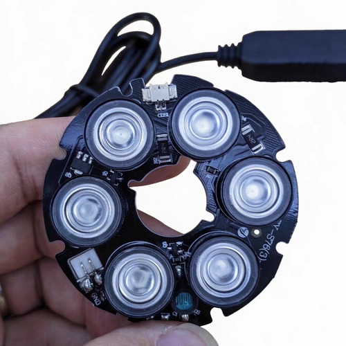 USB850nm红外补光灯监控摄像头夜视辅助灯大功率红外补光LED灯具