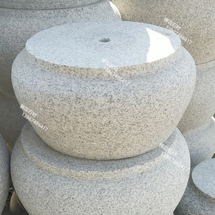 庙宇仿古别墅庭院石头柱础石木头底座石雕柱墩防水柱顶石柱角绍