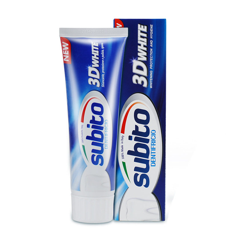 意大利进口subito乐百100g牙膏