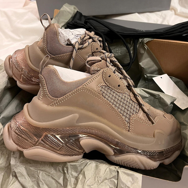 巴黎老爹鞋男女款厚底增高鞋