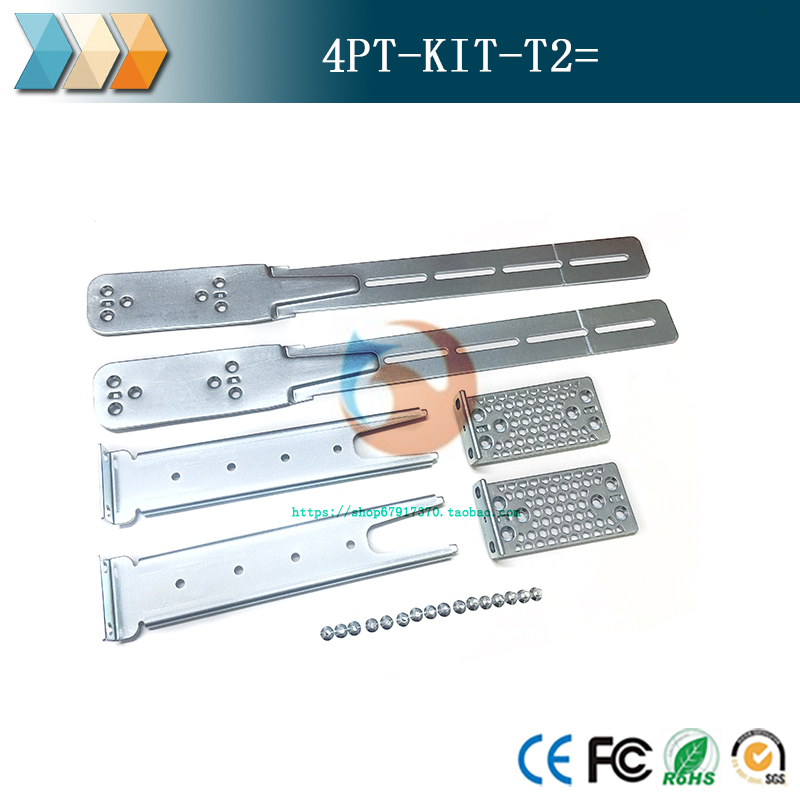 4PT-KIT-T2=导轨支架挂耳用于 Cisco C9200-24PB-A