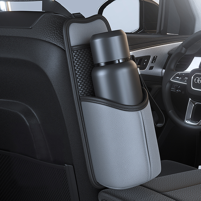 汽车座椅水杯架车用暖壶收纳袋车内放水壶茶杯固定座车载保温杯架