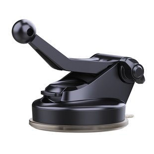 17mm球头中控台注胶吸盘支架TPU注PU胶仪表台汽车挡风玻璃记录仪