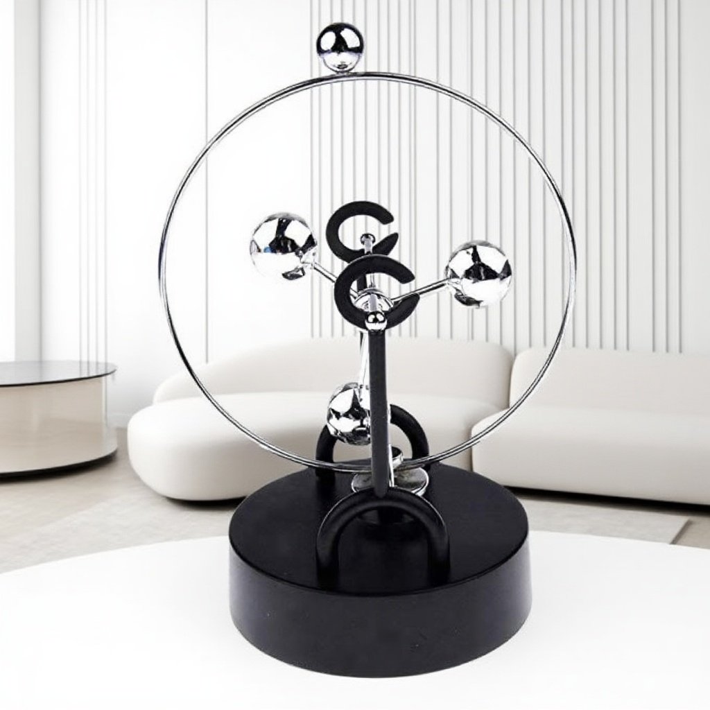 北欧创意磁性混沌摆件永动仪牛顿摆家居办公室装饰品桌面休闲解压,家居饰品,桌面摆件,淘宝优惠券,粉丝福利购,淘宝优惠卷