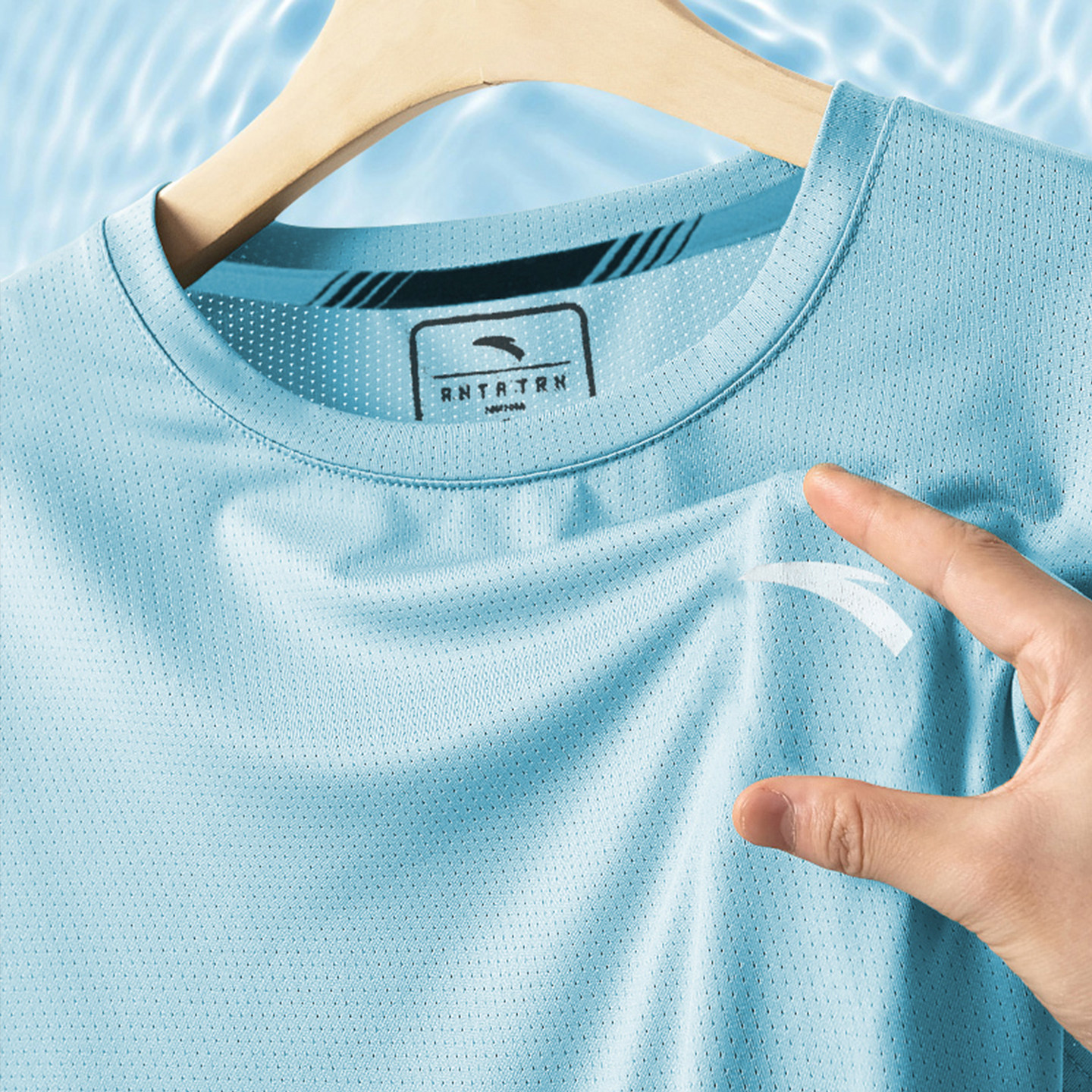 安踏速干短袖t恤男夏季2025新款冰丝宽松透气休闲男士运动上衣男,运动服/休闲服装,运动T恤,淘宝优惠券,粉丝福利购,淘宝优惠卷