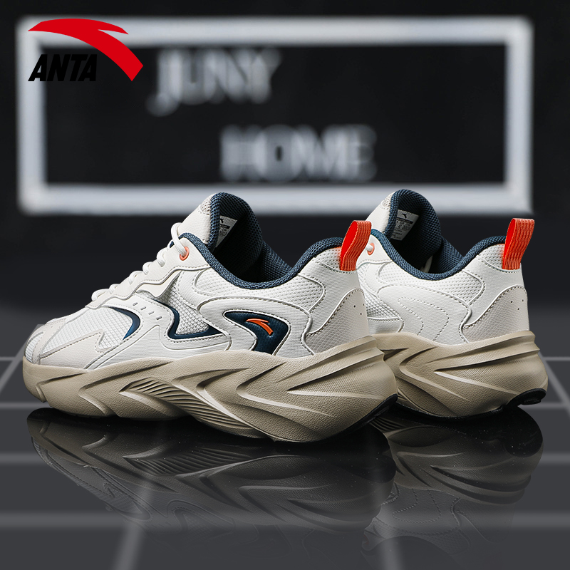 安踏男鞋复古休闲鞋轻便