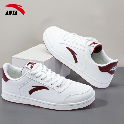 安踏男鞋板鞋轻便小白鞋