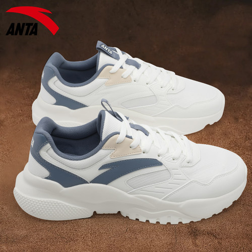 安踏运动鞋男厚底增高休闲百搭