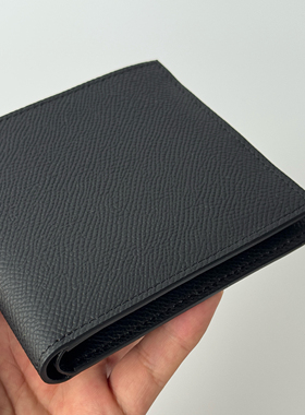 【皮先生专属】男士 Epsom小牛皮 短款钱包钱夹  简约大方的外观