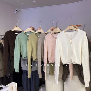 福利款 折扣现货 FORLOVENANCY爱与南希FN短款羊毛毛衣女 21322