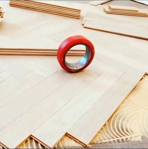 环形锤圆形锤德式工艺木地板安装工具满胶安装手环满胶弹性安装锤