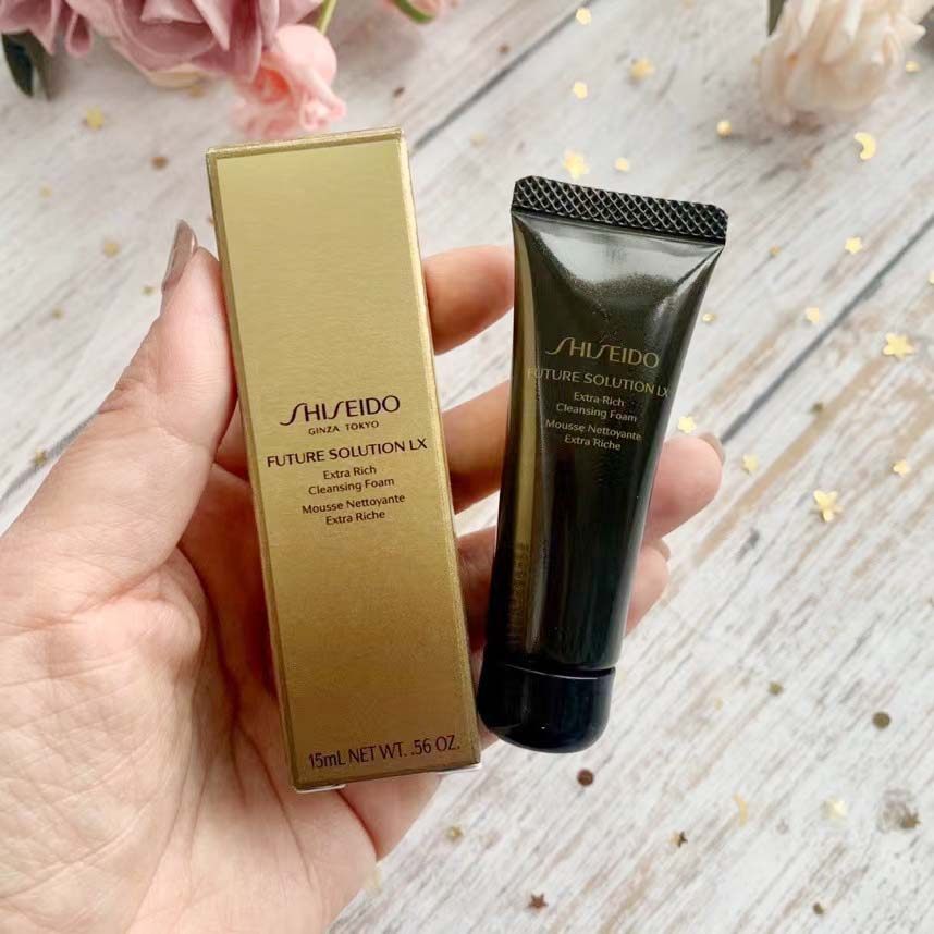 北京专柜 资生堂时光琉璃御藏臻润洁面乳15ml 抗皱紧致 泡沫洁面|ruв категории Средства для ухода за собой, моющее средство - от Buy2taobao.com для оказания профессиональной услуги покупки агента Taobao